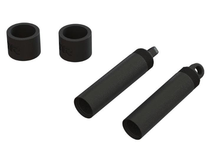 Arrma Shock Body And Spring Spacer Set (Rear) Big Rock Granite Senton Typhon - PowerHobby
