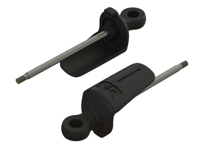 Arrma Shock Shaft Eyelet And Spring Perch Rear Big Rock Granite Senton Typhon - PowerHobby