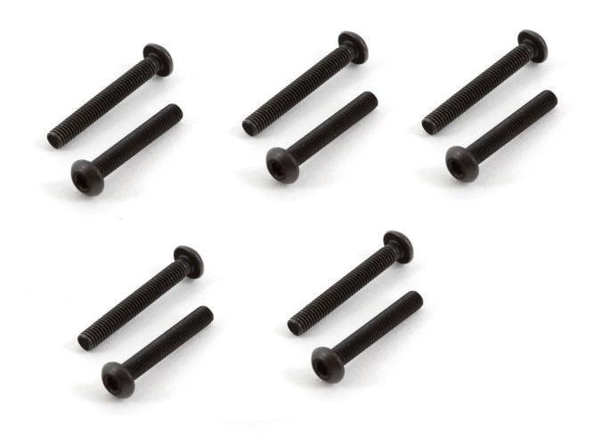 Arrma Button Head Screw 3x20mm Nero Raider Vortek Granite Fury Outcast Mojave - PowerHobby
