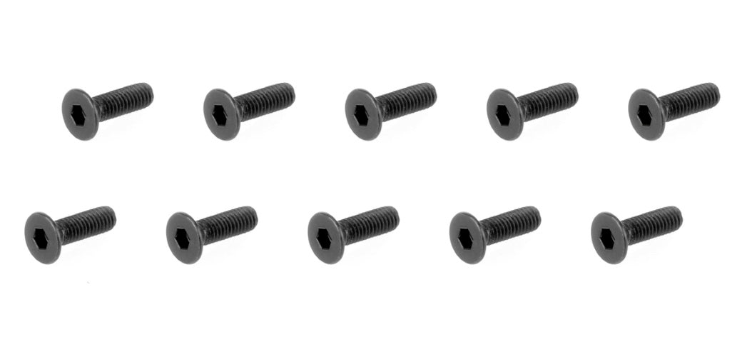 Arrma Flat Head Screw 3x10mm Nero Raider Vorteks Granite Fury Kraton 8S - PowerHobby