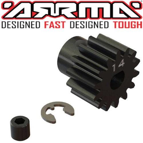 Arrma ARA310961 Pinion Gear 14T HD Mod1 Safe-D5 - PowerHobby