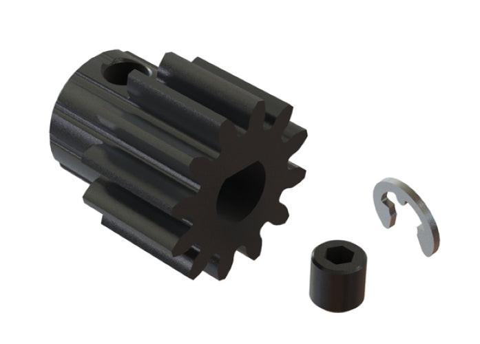Arrma 12T / 12Tooth Mod1 Safe-D5 Pinion Gear Outcast Talion Kraton Mojave Typhon - PowerHobby