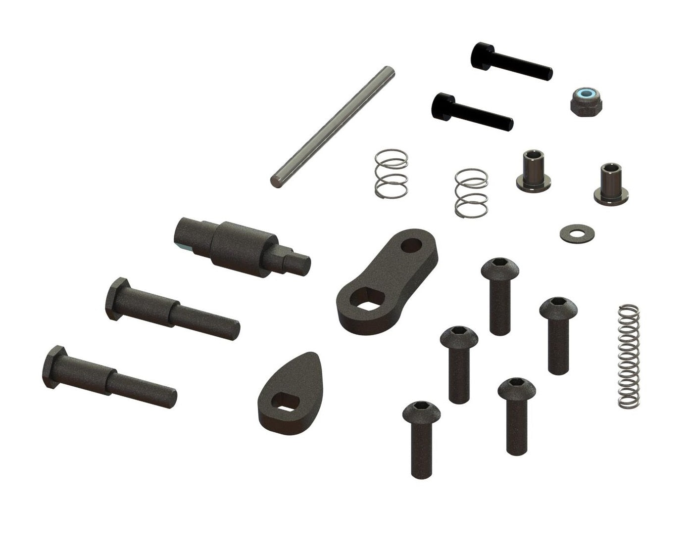 Arrma ARA311116 Rear Brake Module Part Set Metal KRATON MOJAVE - PowerHobby