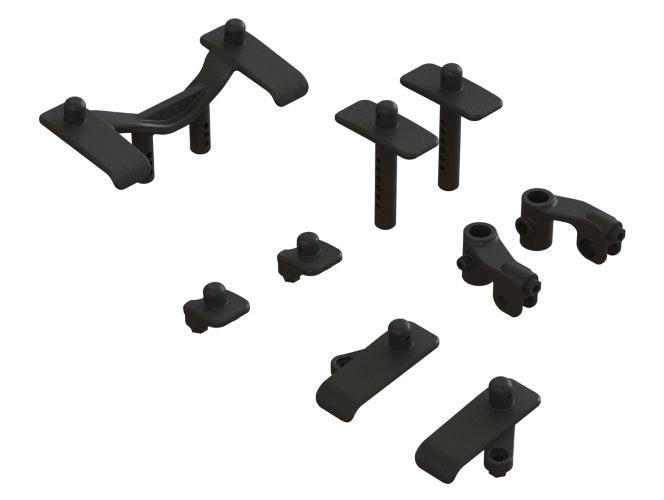 Arrma ARA320485 Body Post Set Kraton 4X4 8S - PowerHobby