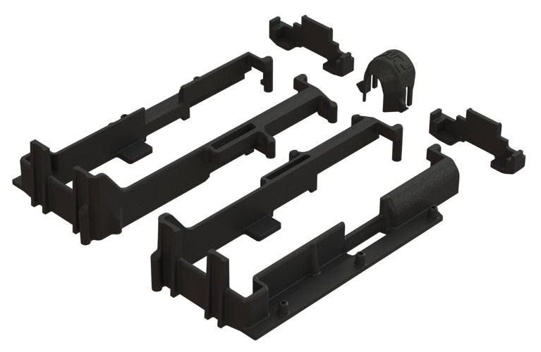 thumbnail image 2 of GM Carbon Fiber Battery Tray For Arrma Infraction 6s BLX V1/V2 & Limitless 6s - 1/6 & 1/8 Scale RC 2 of 6