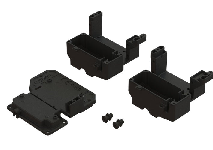 Arrma ARA320553 Receiver Box Kraton 4X4 8S Outcast 8S - PowerHobby