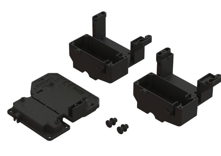 Arrma ARA320553 Receiver Box Kraton 4X4 8S Outcast 8S - PowerHobby