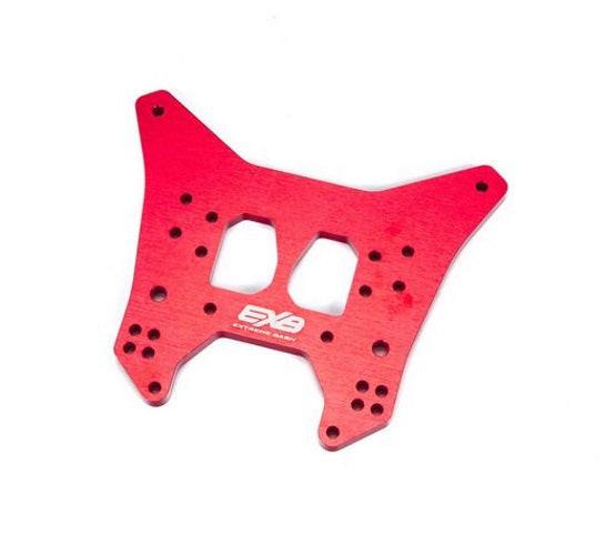 Arrma ARA320612 Rear Shock Tower CNC 7075 T6 Aluminum Red 8s Kraton / Outcast - PowerHobby