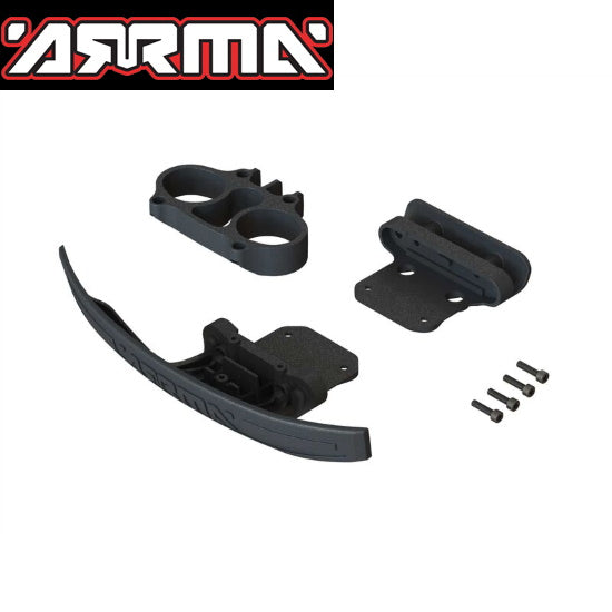 Arrma ARA320617 Front Bumper And Skids Kraton 8S - PowerHobby