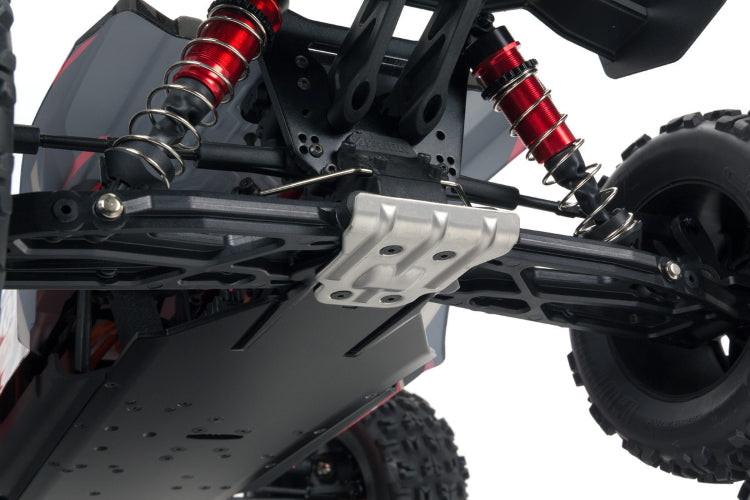 Aluminum Rear Center Brace Mount For Arrma Kraton, Talion, Outcast, Mojave, Notorious - Red (Replaces ARA320500)