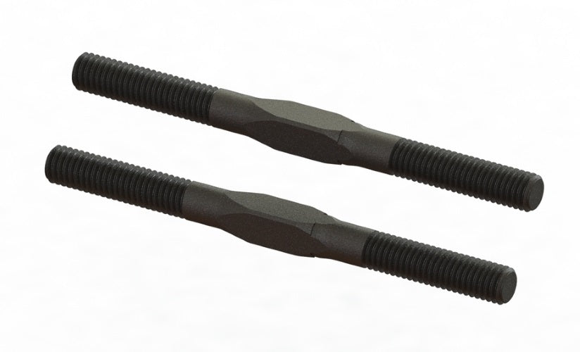 Arrma ARA330602 Steel Turnbuckle M5x65mm Black (2) 1/7 Mojave - PowerHobby