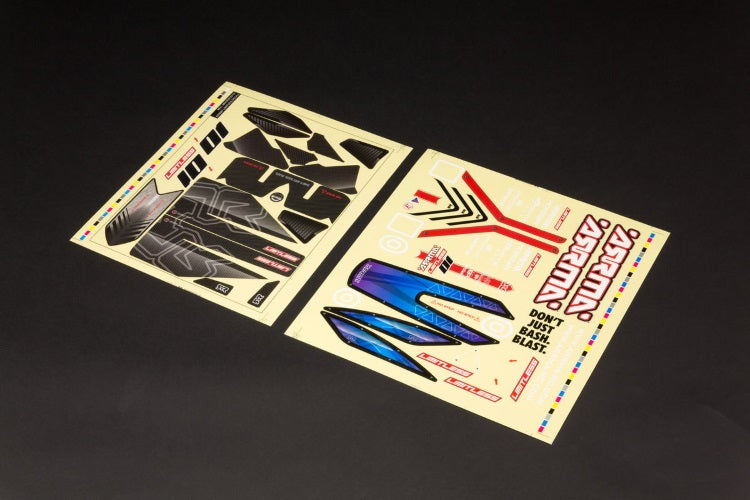 Arrma ARA410003 Limitless Clear Bodyshell /(Inc. Decals) Limitless - PowerHobby