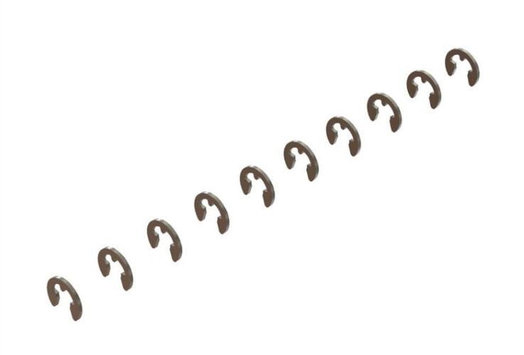 Arrma ARA710006 E Clip Din 6799 3.2mm Kraton 4X4 8S Outcast 8S 1/7 Felony 6S - PowerHobby