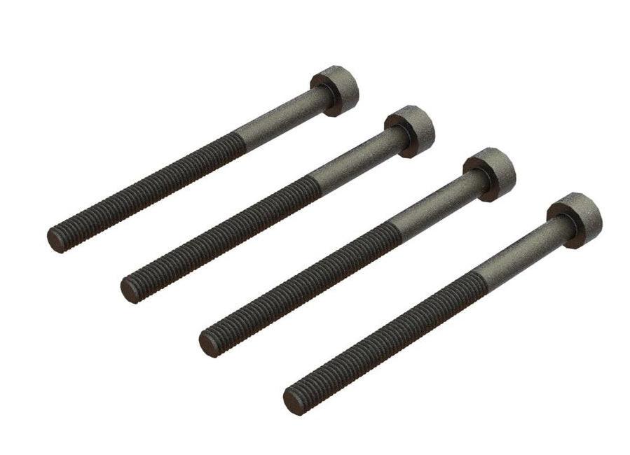 Arrma ARA723340 Cap Head Hex Machine Screw M3x40mm (4) - PowerHobby