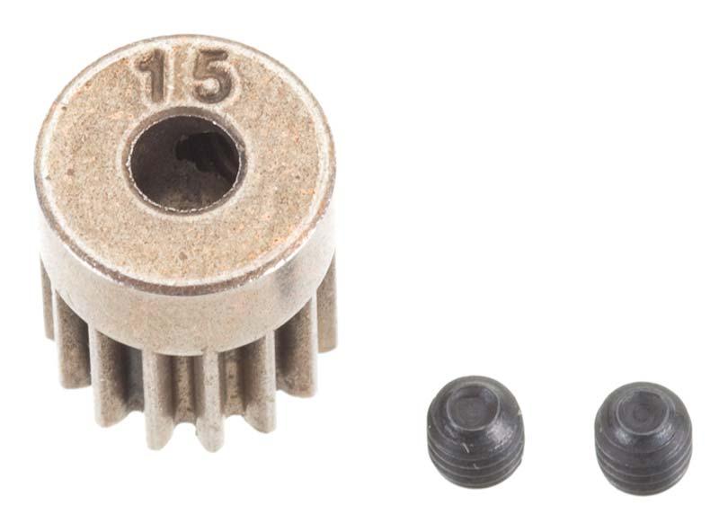 Axial AX30573 SCX10 AX10 Wraith XR10 48P Steel Pinion Gear (15T) - PowerHobby