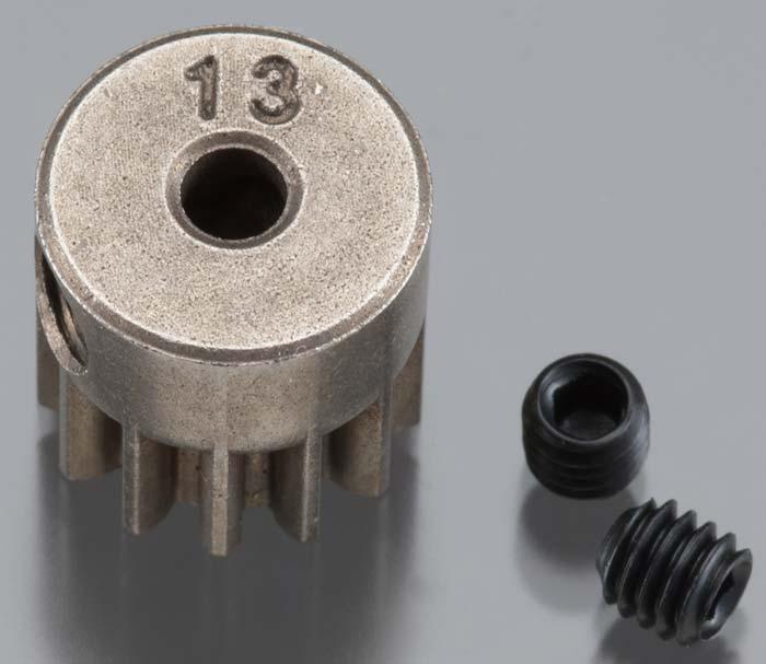 Axial AX30724 Pinion Gear 32P 13T Steel 3mm Motor Shaft EXO SCX10 II - PowerHobby