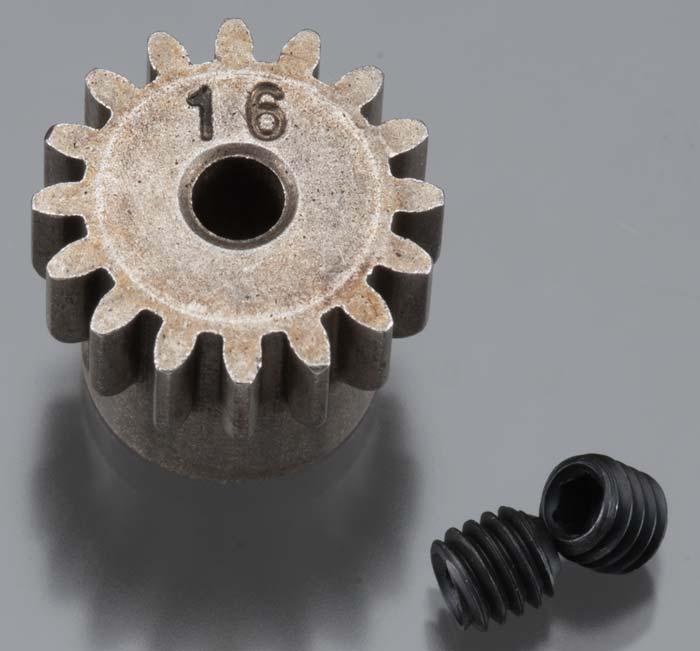 Axial AX30727 EXO Pinion Gear 32P 16T Steel 3mm Motor Shaft MAX-D - PowerHobby