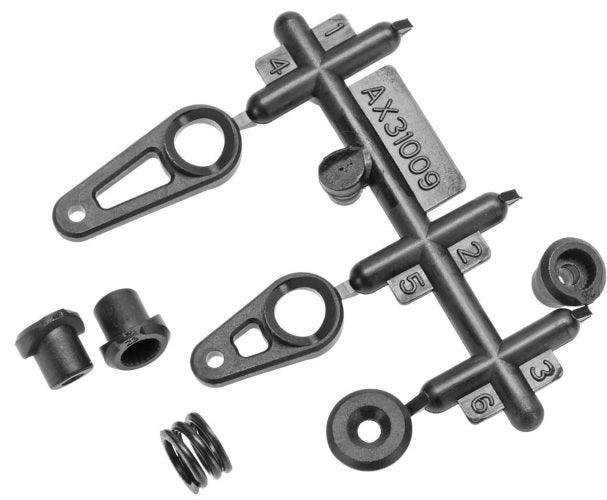 GPM aluminium 7075 servomoteur direction 23T/25T W. Ressort intégré pour ARRMA 1/10 Gorgon ARA 340192 26 GPM aluminium 7075 servomoteur direction 23T/25T W. Ressort intégré pour ARRMA 1/10 Gorgon ARA 340192 26