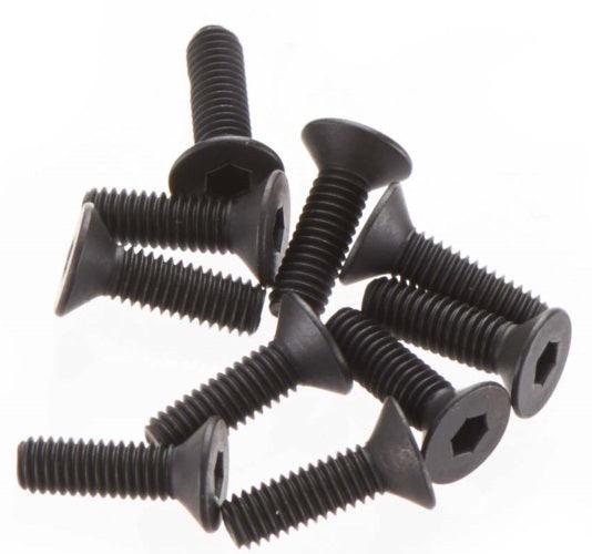 Axial AX31185 M3x10mm Hex Socket Flat Head (10) RR10 Yeti XL MAX-D SCX10 III - PowerHobby