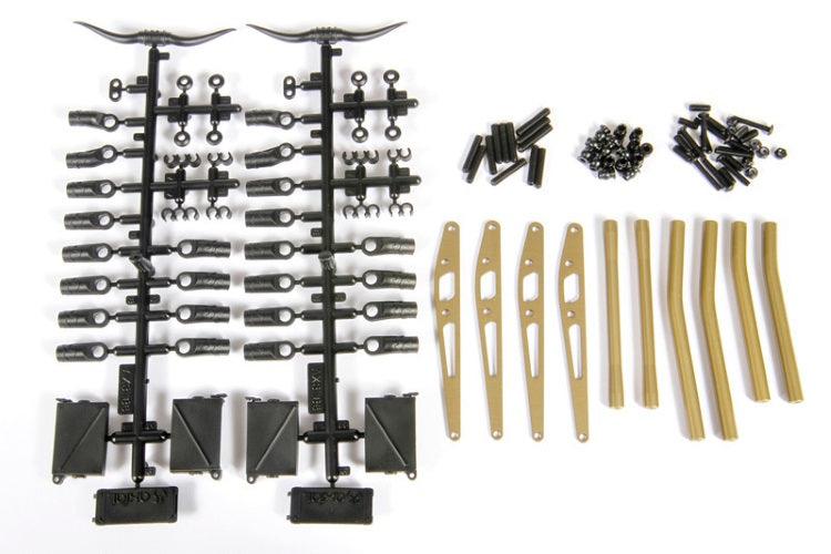Axial AX31340 Front Aluminum Links Set RR10 Bomber - PowerHobby