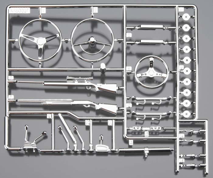 Axial AX80047 Wraith Interior Detail Parts Tree Chrome SCX10 II - PowerHobby