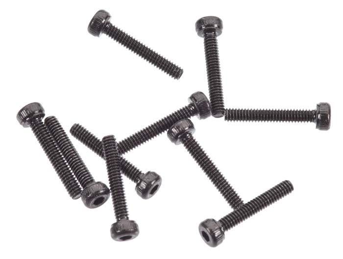 Axial AXA016 Cap Head M2x12mm Black Oxide - PowerHobby