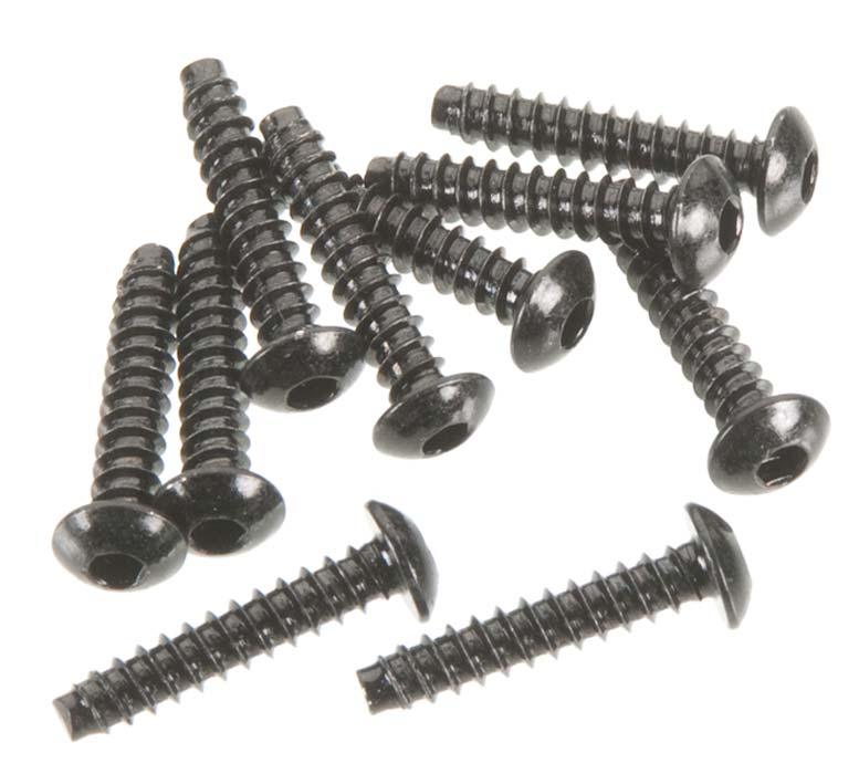 Axial AX0437 XR10 Wraith EXO Score SCX10 Hex Socket Tapping Button Head Screws - PowerHobby
