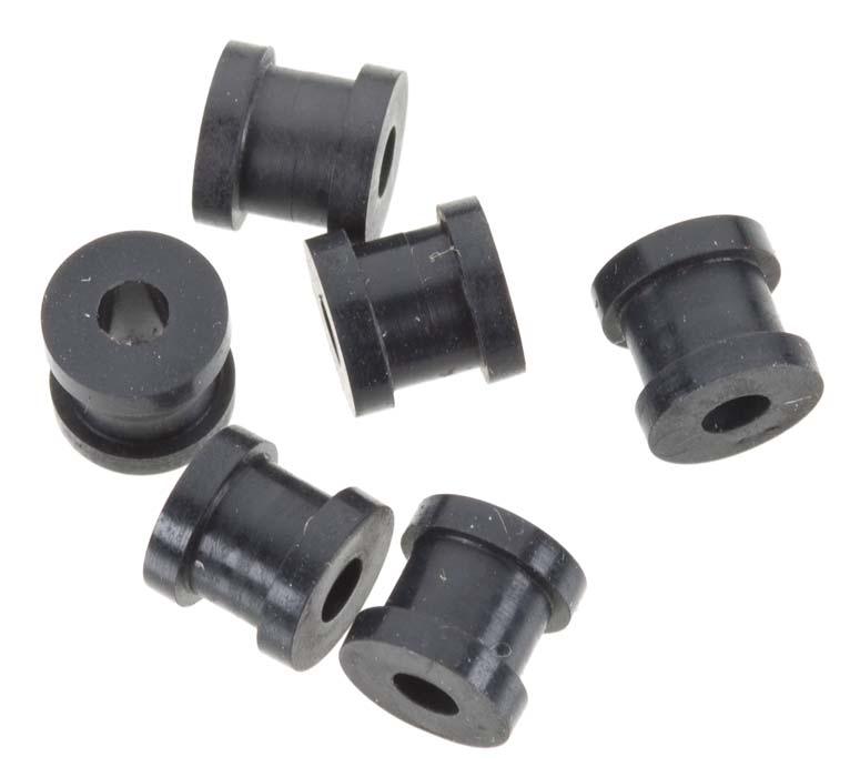 Axial AXA1356 XR10 Wraith Silicone Shock Bushing 7.5x8mm (6) - PowerHobby