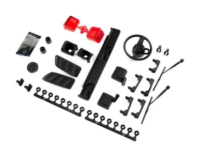 Axial AXI230022 Exterior Body Detail Parts Jeep JLU SCX10 III - PowerHobby