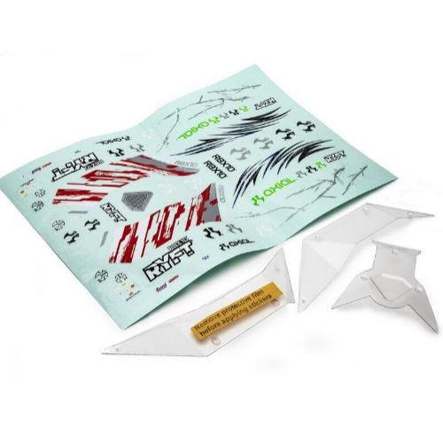 AXIAL AXI230032 Body Panel Set (Clear) RBX10 - PowerHobby