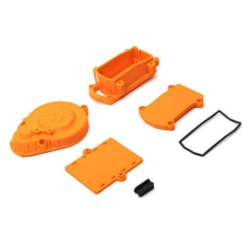 AXIAL AXI231031 Cage Radio Box Spur Cover (Orange) RBX10 - PowerHobby
