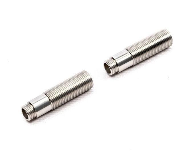 Axial AXI233022 Shock Body Aluminum 11x41.5mm Clr Ano (2) SCX10 III - PowerHobby
