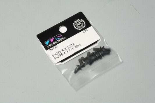 Mugen Seiki B0736 SIG 3x6 Button Head Screw (10pieces) MBX5 - PowerHobby
