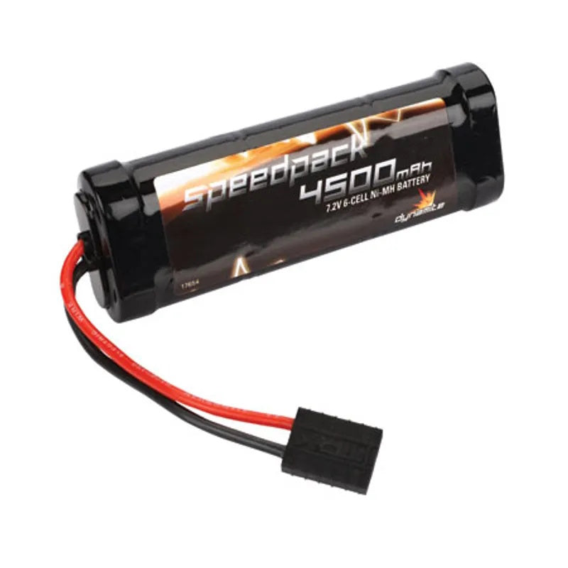 Dynamite DYN1080T Speedpack 4500mAh NiMH 6 Cell Flat with TRA - PowerHobby