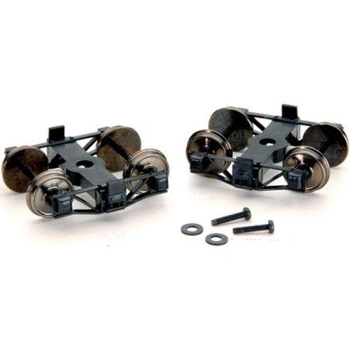 Bachmann 29904 On30 Spectrum Arch Bar Trucks Low Frame - PowerHobby