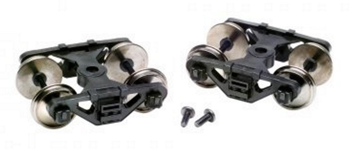 Bachmann 29905 On30 Scale Vulcan Freight Wheels Trucks (1 Pair/Card) - PowerHobby