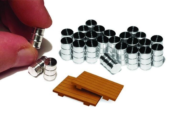Bachmann 39109 HO Oil Drums Kit (24 per Pack) - PowerHobby