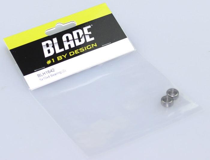 Blade 400/ 450 3D / 500 X / 550 X / 350 QX / 700 X 5x10x4mm Main Shaft Bearing Set (2) BLH1642 500X 550X 350QX 700X - PowerHobby