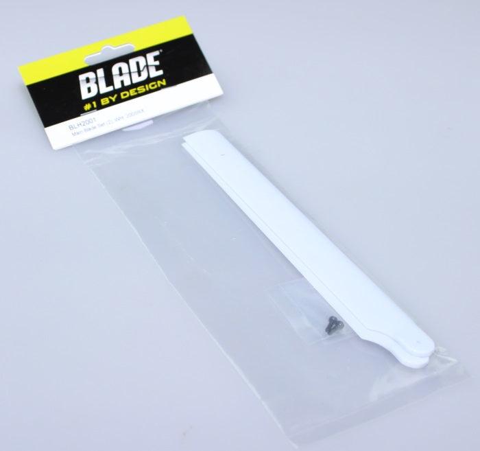 Blade BLH2001 Main Blade Set (2) White 200 SR X - PowerHobby