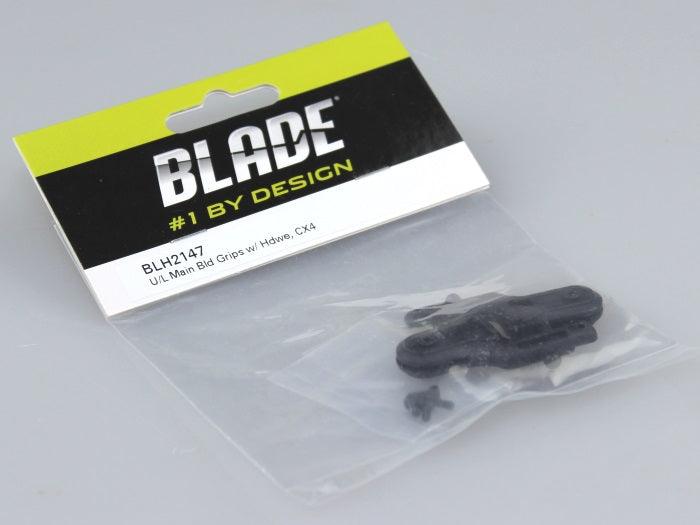 BLADE BLH2147 Upper/Lower Main Rotor Blade Grips w/Hardware & Blade Bolts CX4 - PowerHobby