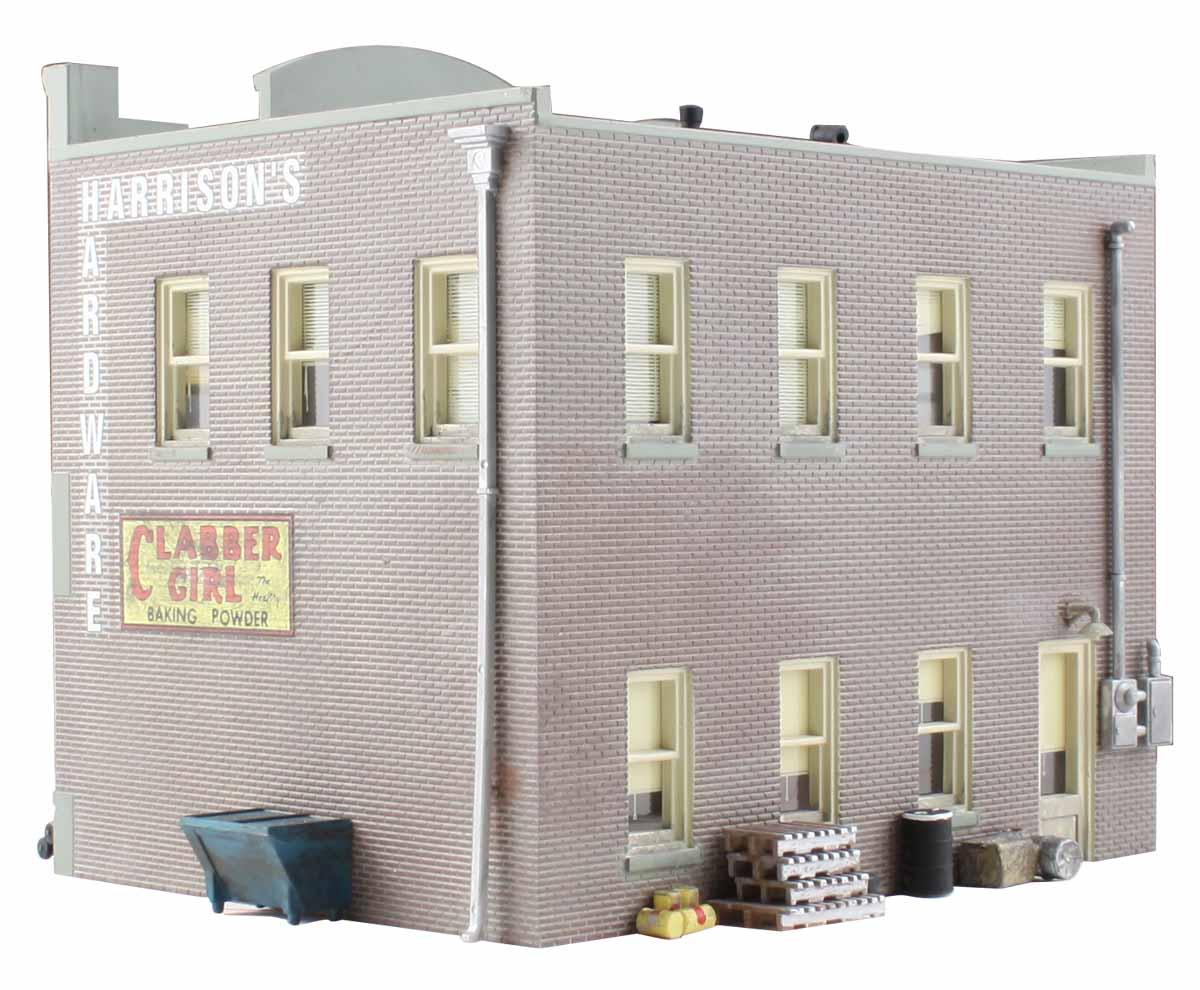Woodland Scenics BR4921 N Harrison's Hardware Structure Built-&-Ready - PowerHobby