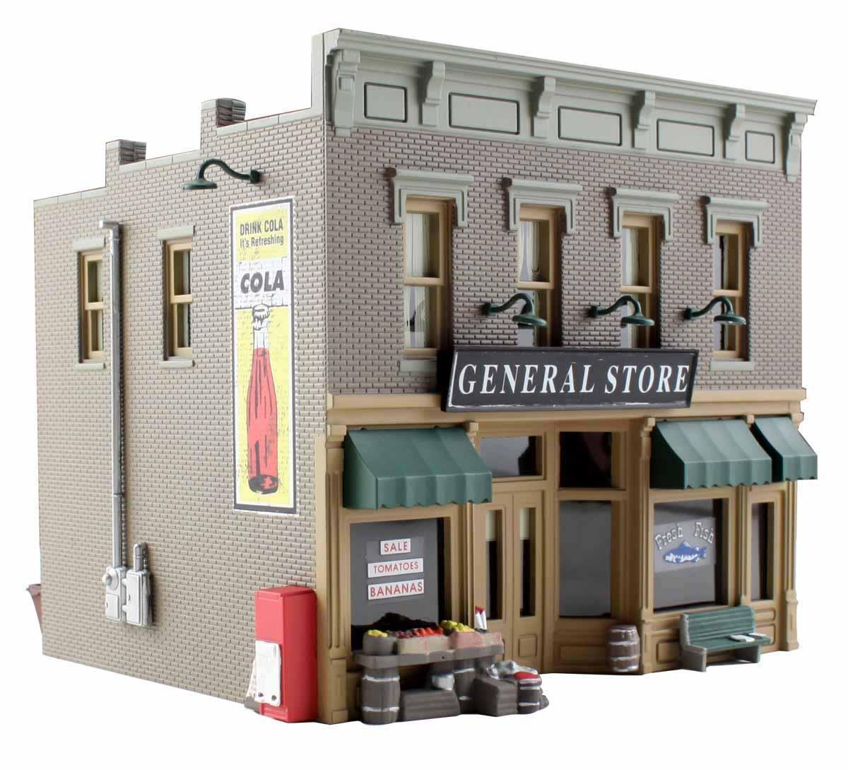 Woodland Scenics BR5841 O Lubener's Gen Store Structure Built-&-Ready - PowerHobby