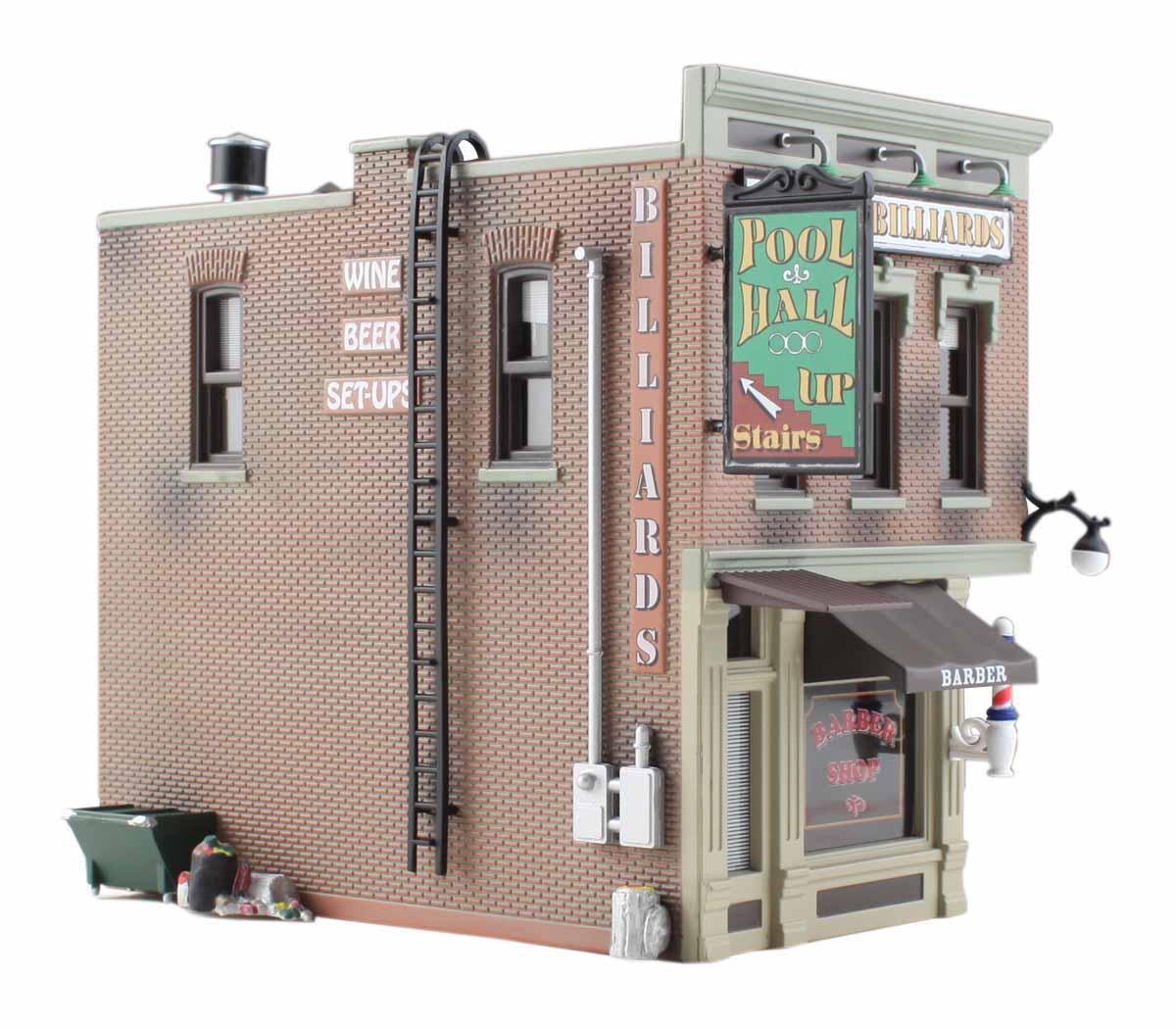 Woodland Scenics BR5024 HO Corner Emporium Built-&-Ready Structure - PowerHobby