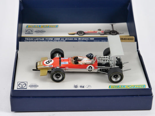 Scalextric C3543A Lotus 49 F1 Graham Hill Limited Edition slot Car 1/32 - PowerHobby