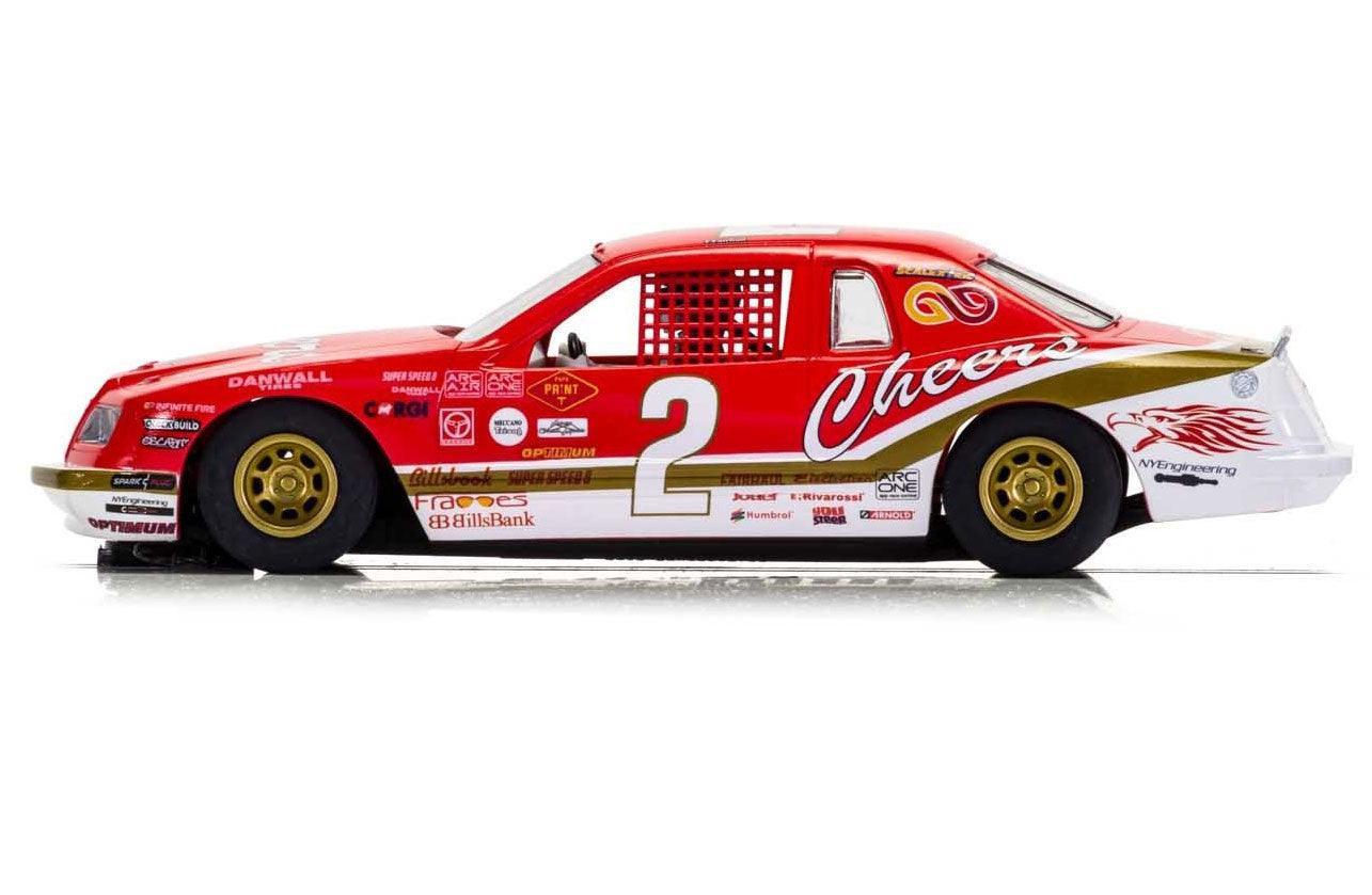 Scalextric C4067 Ford Thunderbird Red White 1/32 Slot Car DRP - PowerHobby