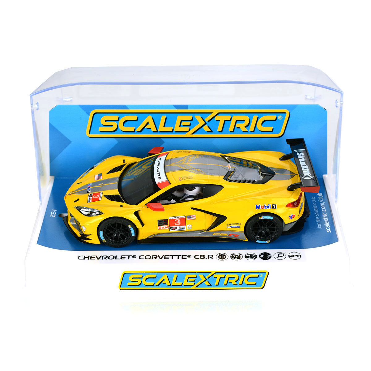 Scalextric C4240 Chevy Corvette C8R #3 24hrs Daytona 2020 Slot Car 1/32 DRP - PowerHobby