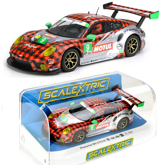 Scalextric C4252 Porsche 911 GT3 R Pfaff Motorsports Slot Car 1/32 - PowerHobby