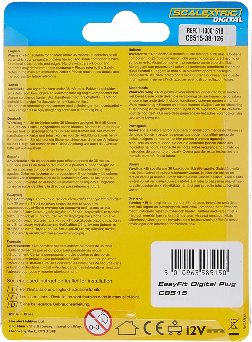 Scalextric C8515 DPR Digital Chip Conversion 1/32 Slot Car Easy Fit - PowerHobby