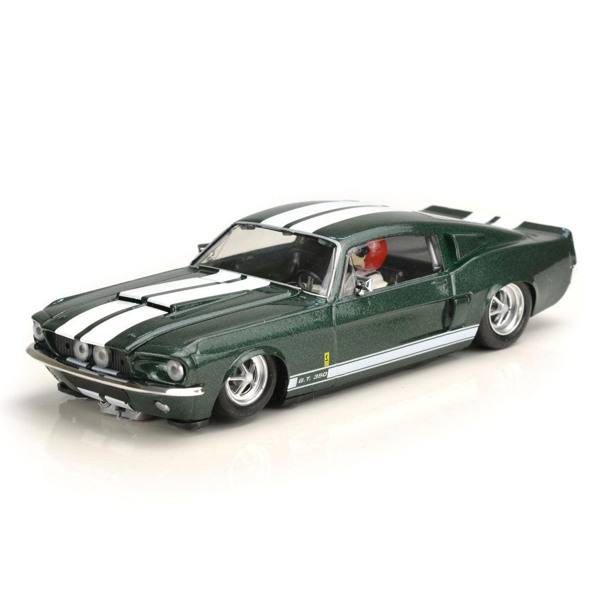 ThunderSlot 1967 Ford Shelby Mustang GT350 Green Thunder Slot Car 1/32 - PowerHobby