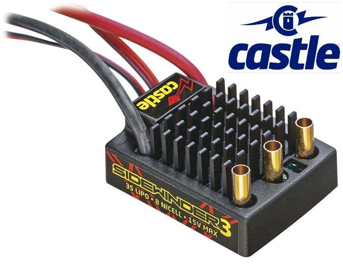 Castle Creations SV3 1/10 Sidewinder 3 Waterproof / WP ESC Speed Control - PowerHobby